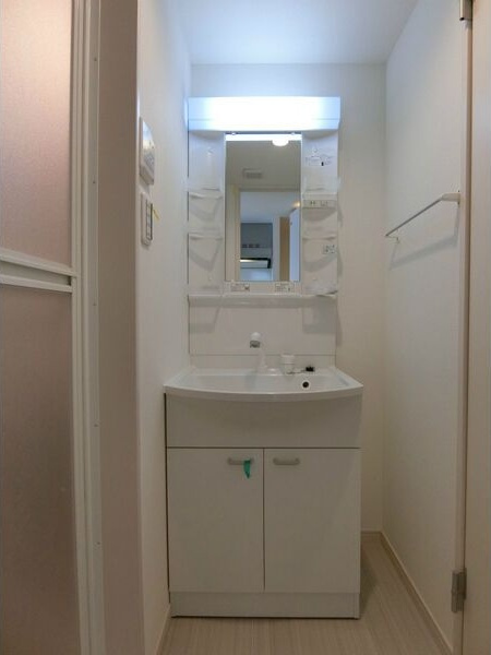 リブリ・ポーラスターナインの洗面所|スペースが確保できる洗面所です