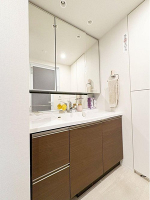 【独立洗面台】 | ウリウス湘南台 | 使いやすい独立洗面台です