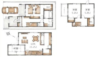 草津市野路2丁目　新築戸建て