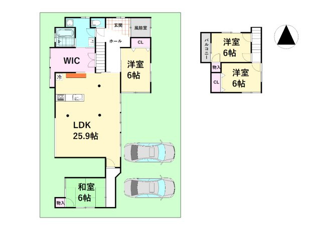 富山県射水市北野　中古戸建