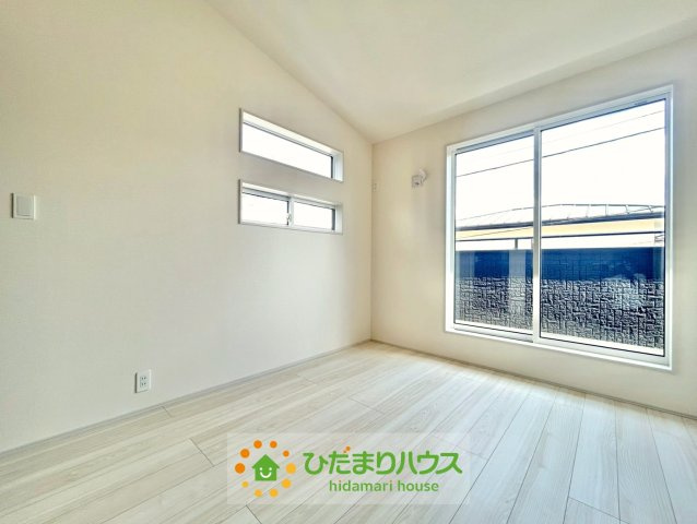 久喜市栗原２丁目3期　新築一戸建ての子供部屋|南向きのお部屋はお子様のお部屋にピッタリです！
