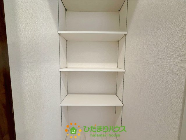 久喜市栗原２丁目3期　新築一戸建ての収納|可動棚になってるので、収納したい物に合わせて幅を変えることができます！