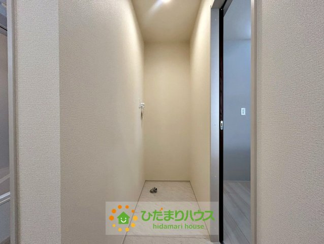 久喜市栗原２丁目3期　新築一戸建てのその他|洗濯機はこちらに置いてください！