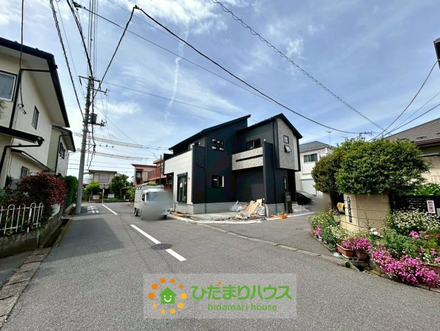 久喜市栗原２丁目3期　新築一戸建ての前面道路含む現地写真|2026/4/6　撮影