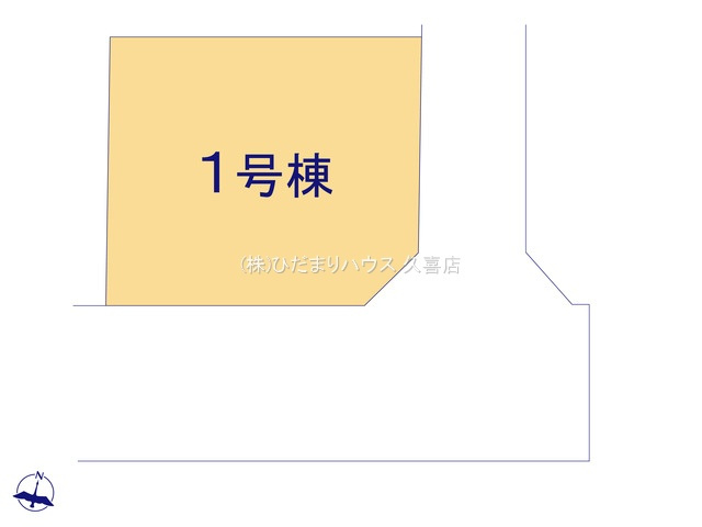 久喜市栗原２丁目3期　新築一戸建ての区画図|全１区画