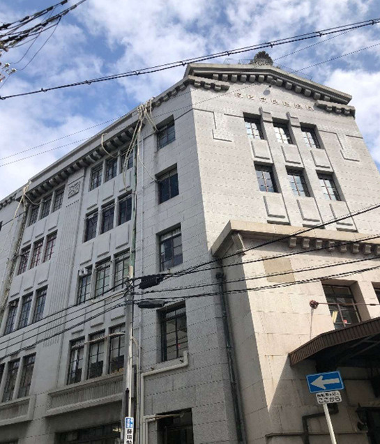 大阪市北区西天満２丁目の事務所の外観