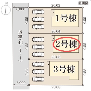 【区画図】 | リーブルガーデン赤穂市片浜町３期 | 区画図
