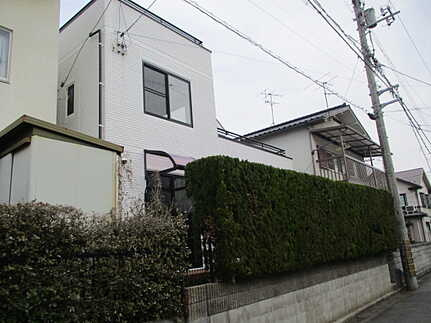 佐伯区藤垂園中古物件の外観
