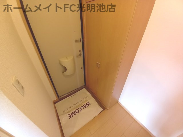 オーキッドガーデン曽根の玄関