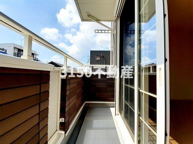 ロワイヤル城南のバルコニー