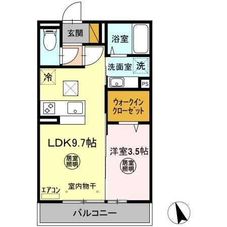 コンフォートⅢAの間取り