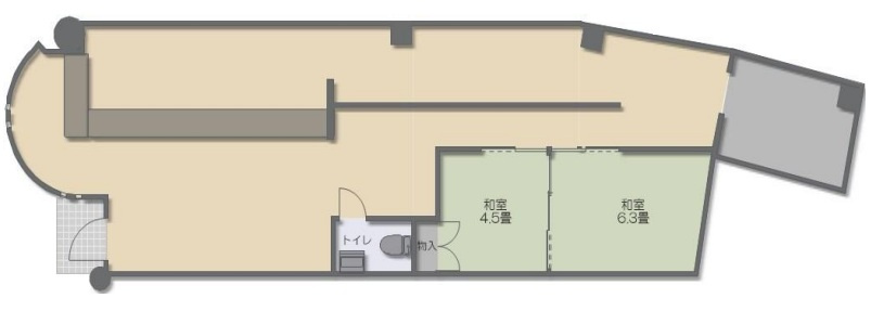 幸田マンション新深江の間取り