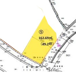 ☆【売地】うるま市高江洲－５号地の土地図