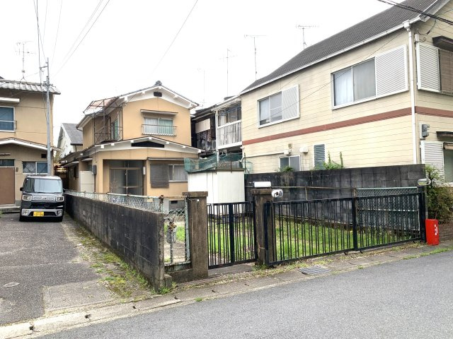 京都市北区西賀茂榿ノ木町　建築条件無し売土地の外観