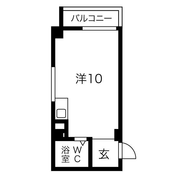 フォークビルアンドウ　　刈谷市近郊の賃貸はクラスホーム刈谷店の間取り