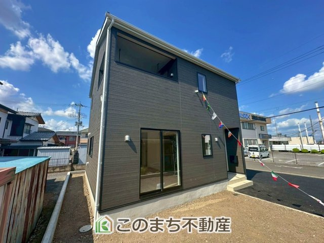 CRADLEGARDEN真岡市長田第23の外観|"憧れのマイホーム・理想の我が家・ご家族が集う家を手に入れませんか？
弊社宅建士が全力でサポートさせて頂きます。"
