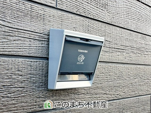 CRADLEGARDEN真岡市長田第23の設備|電気自動車用コンセントのソケットがございます。電気工事後に使用可能です。

