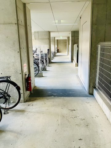 セントプレイス大阪ウィスタリアコートの駐輪場