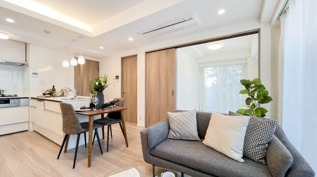 ピアースコード二子玉川の居間・リビング|リビングです