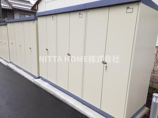福知山市字鋳物師のアパートの設備|トランクルームも完備しています！