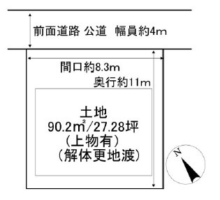 【土地図】 | 野洲市栄　売土地