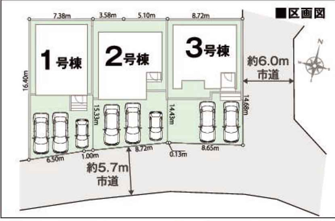 【区画図】 | 新築一戸建て「小田原市穴部」