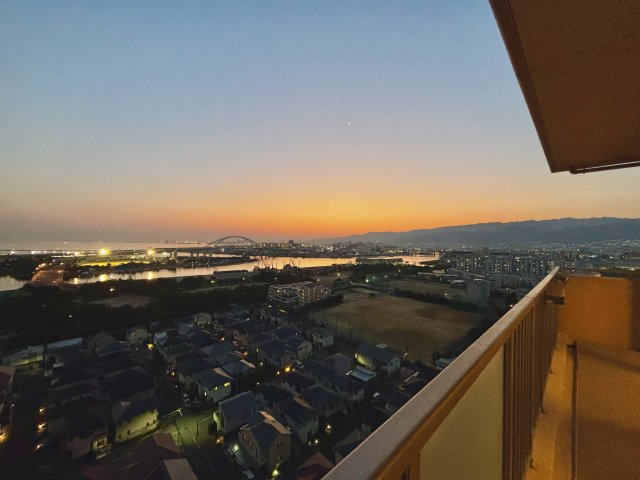 ルネヒューマンズガーデンパラディオB棟の展望