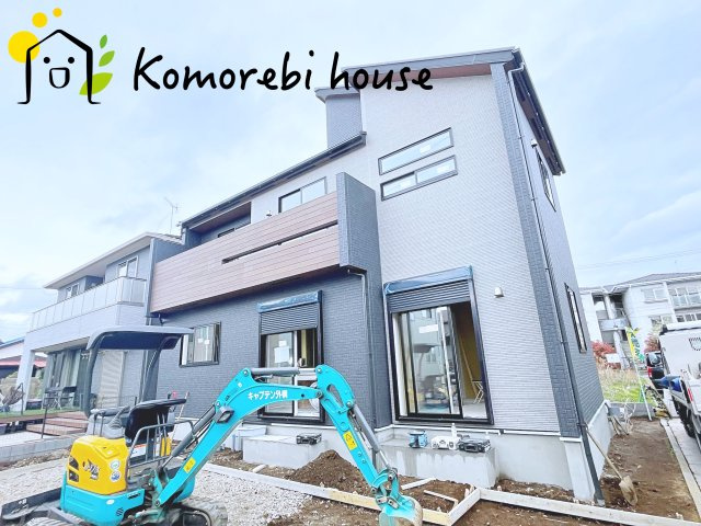 【大宮　East Terrace】さいたま市見沼区大谷　新築一戸建て　ブルーミングガーデン　01の外観|4/10撮影