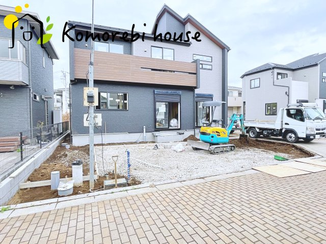 【大宮　East Terrace】さいたま市見沼区大谷　新築一戸建て　ブルーミングガーデン　01の駐車場|4/10撮影