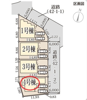【区画図】 | リーブルガーデン姫路市青山７期 | 区画図