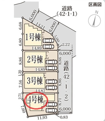 【区画図】 | リーブルガーデン姫路市青山７期 | 区画図