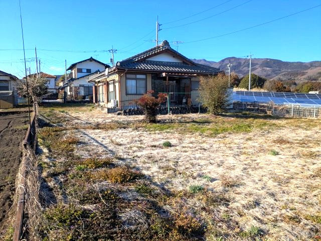 中古戸建　高崎市中室田町の庭