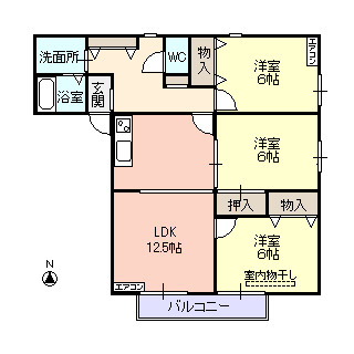 セトルアドバンスの間取り