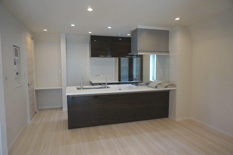 上大崎戸建のキッチン