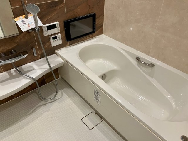 上大崎戸建の浴室