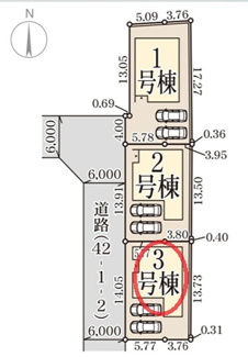 【区画図】 | リーブルガーデン太子町佐用岡 | 区画図