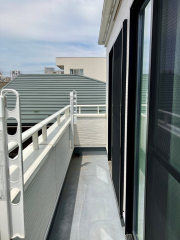 岸町戸建のバルコニー