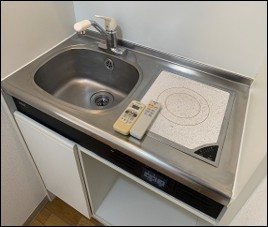 新品家具付きマンション上原12(KaGood東京)のキッチン