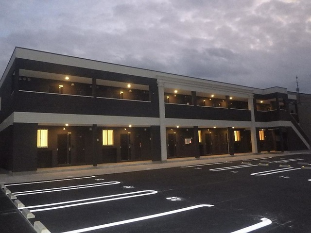 リーブルハイムの駐車場