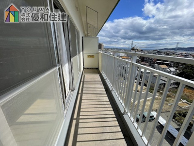 【バルコニー】 | 朝霧マンションB棟