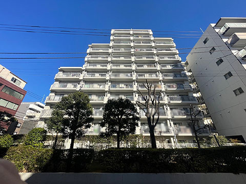 菊川パーク・ホームズの外観|便利な宅配ボックス付き新耐震基準マンション、菊川パーク・ホームズは即日現地案内可能となっておりますので、お気軽にお問い合わせください！