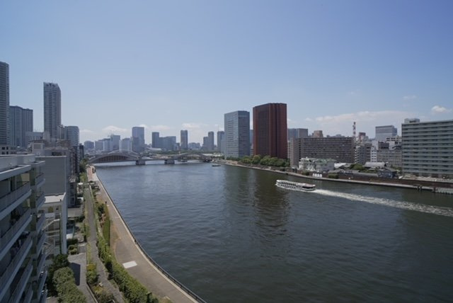 北西側バルコニーからの眺望