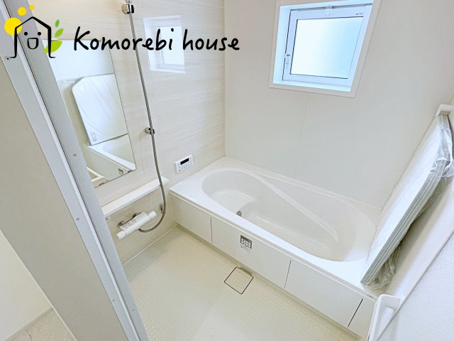 【大宮　East Terrace】さいたま市見沼区大谷　新築一戸建て　ブルーミングガーデン　02の浴室|ゆったり過ごせるお風呂です