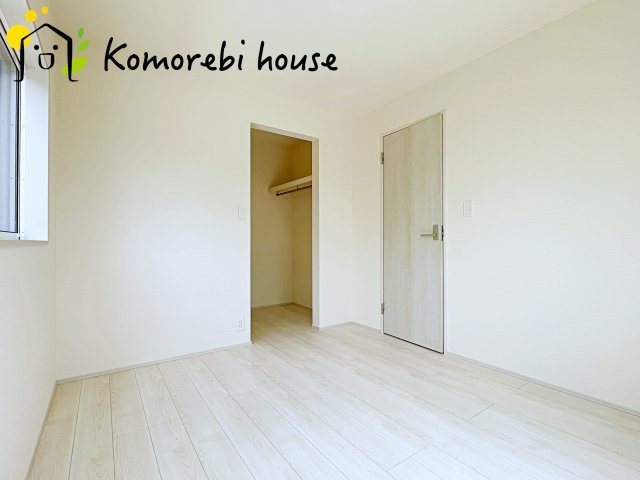 【大宮　East Terrace】さいたま市見沼区大谷　新築一戸建て　ブルーミングガーデン　02の洋室|個人の部屋や寝室として使える洋室です
