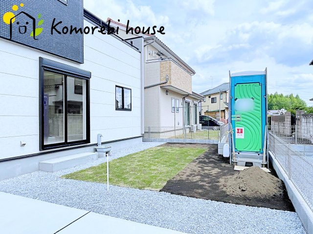【大宮　East Terrace】さいたま市見沼区大谷　新築一戸建て　ブルーミングガーデン　02の庭|簡単な家庭菜園も楽しめるお庭です