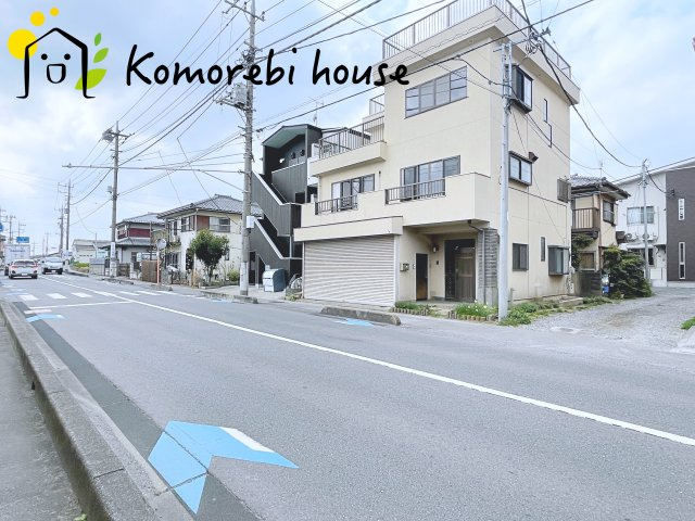 見沼区大和田町　中古一戸建ての前面道路含む現地写真|前面道路含む現地写真です