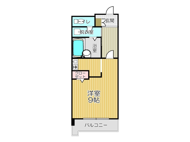 クレベール皇后崎の間取り