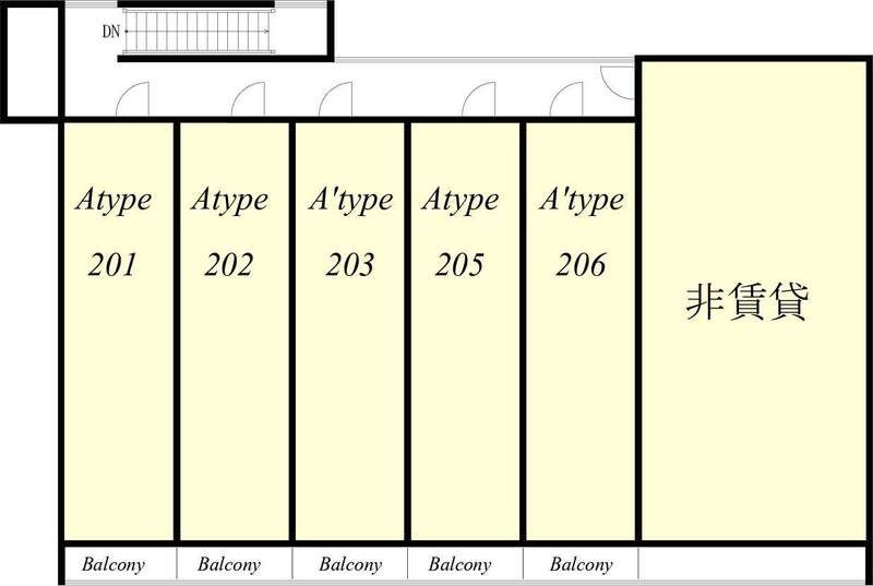 リブリ・ラフィーネ国立の区画図