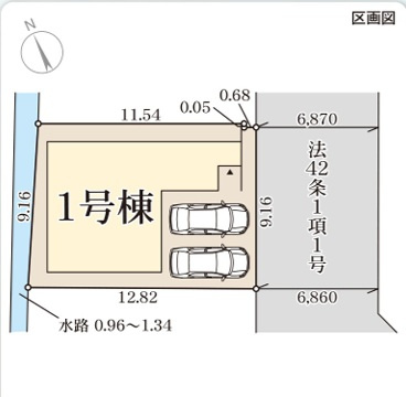 【区画図】 | リーブルガーデン姫路市広畑区則直４期 | 区画図
