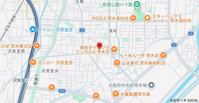 【地図】 | サンビレッヂ新和B棟